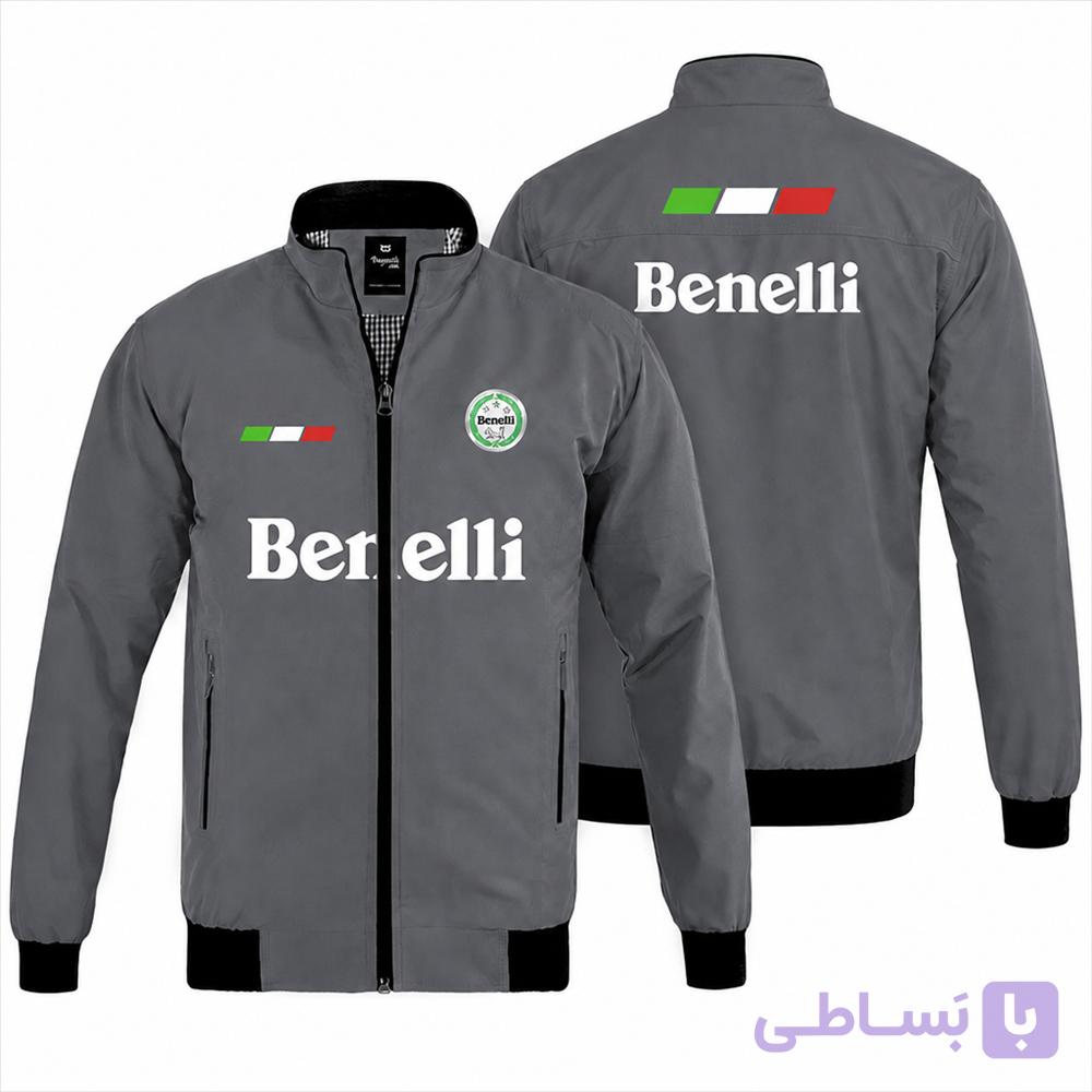 کاپشن بهاری خاکستری بنلی
Benelli