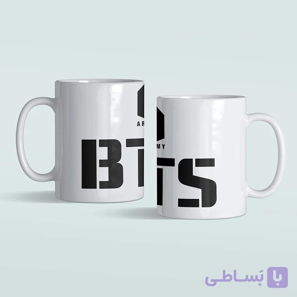 لیوان سرامیکی داخل سفید BTS



                    
                        BTS