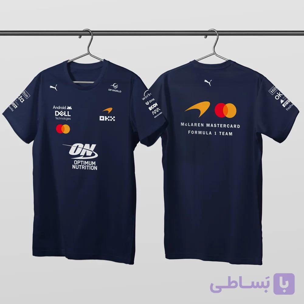تیشرت پنبه‌ای مشکی مکلارن فرمول یک 2026



                    
                        (McLarenn Formula one (F1