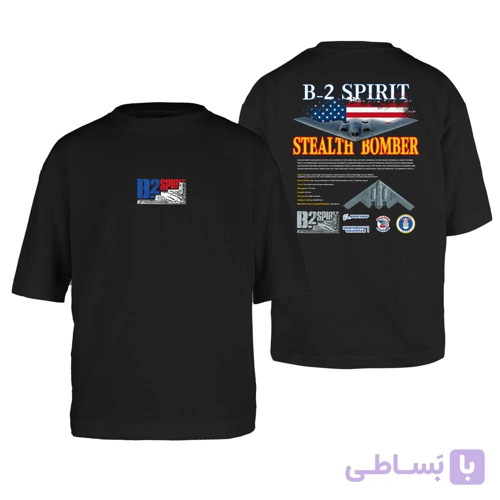 تیشرت پنبه‌ای مشکی بی-2 اسپریت



                    
                        Northrop B-2 Spirit