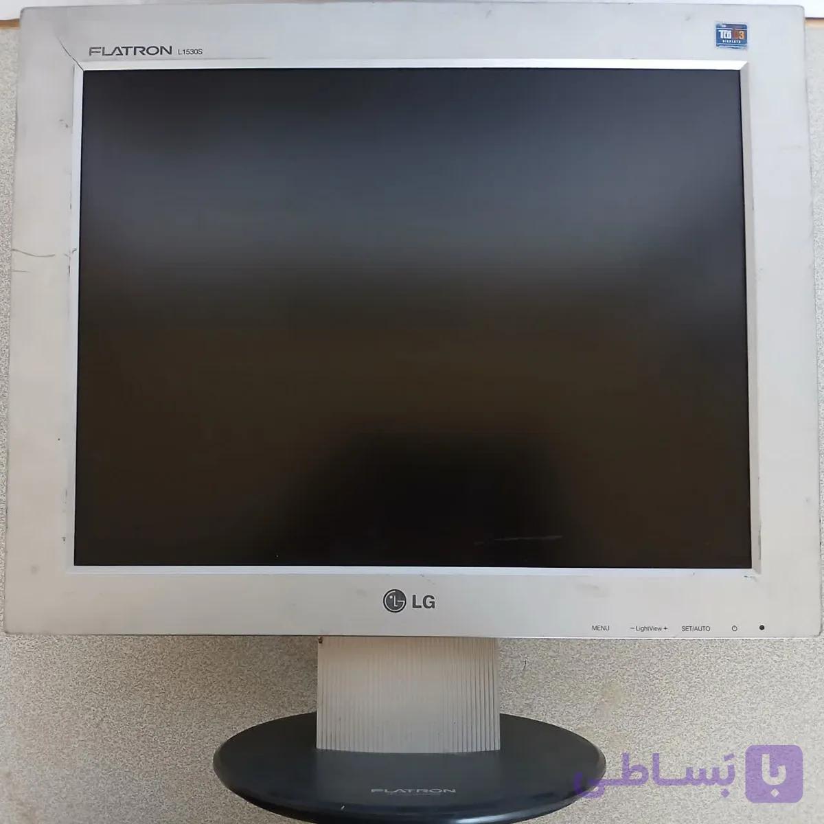 مانیتور 15 اینچ LCD LG مدل L15MS استوک — تصویر 1