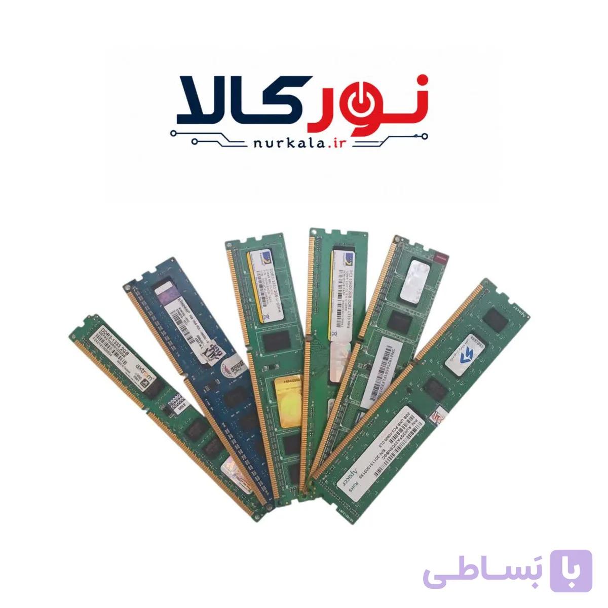 رم دسکتاپ DDR3 ظرفیت دو گیگابایت با سرعت 1666 مگاهرتز استوک