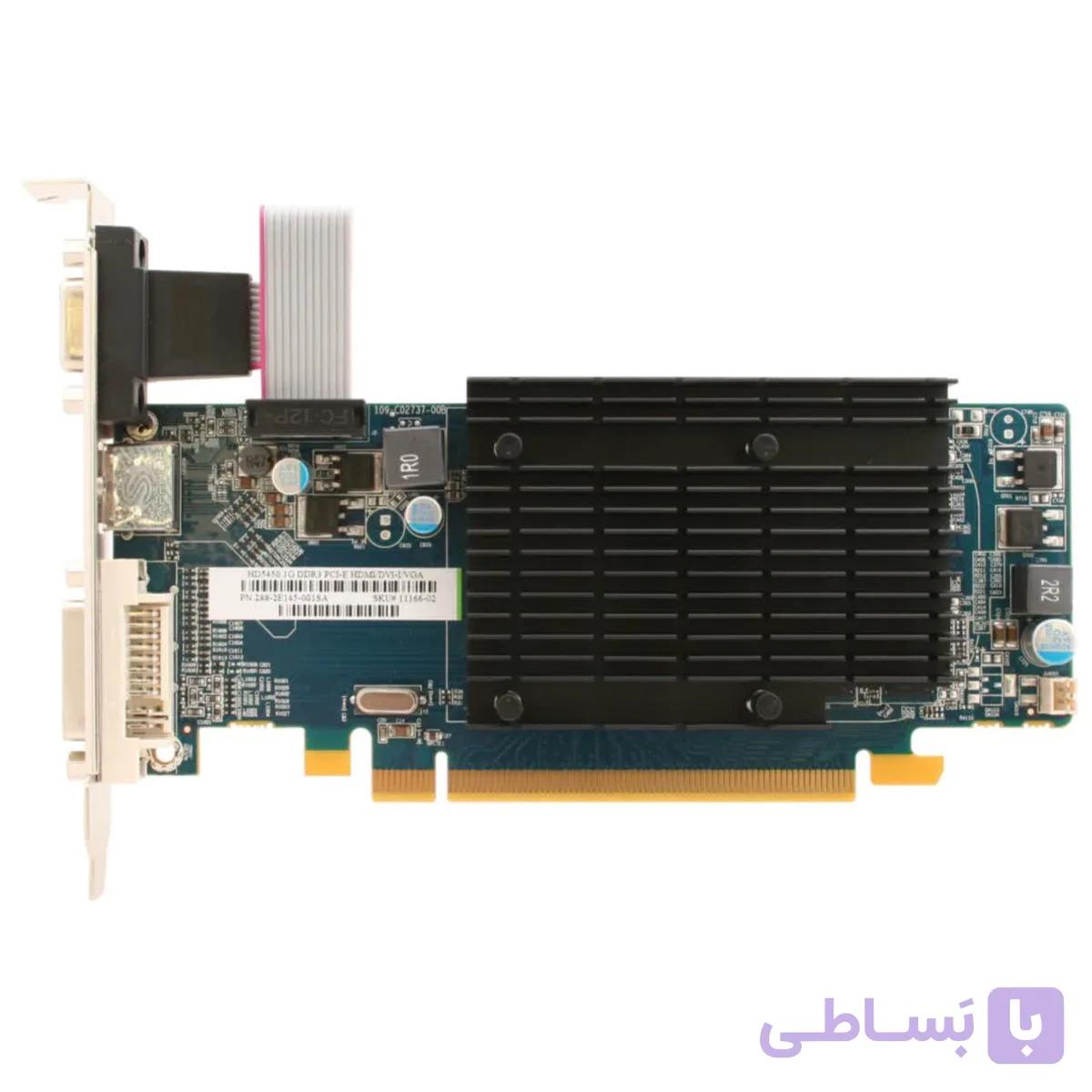 گرافیک SAPPHIRE HD5450 1g ddr3 کارکرده — تصویر 1