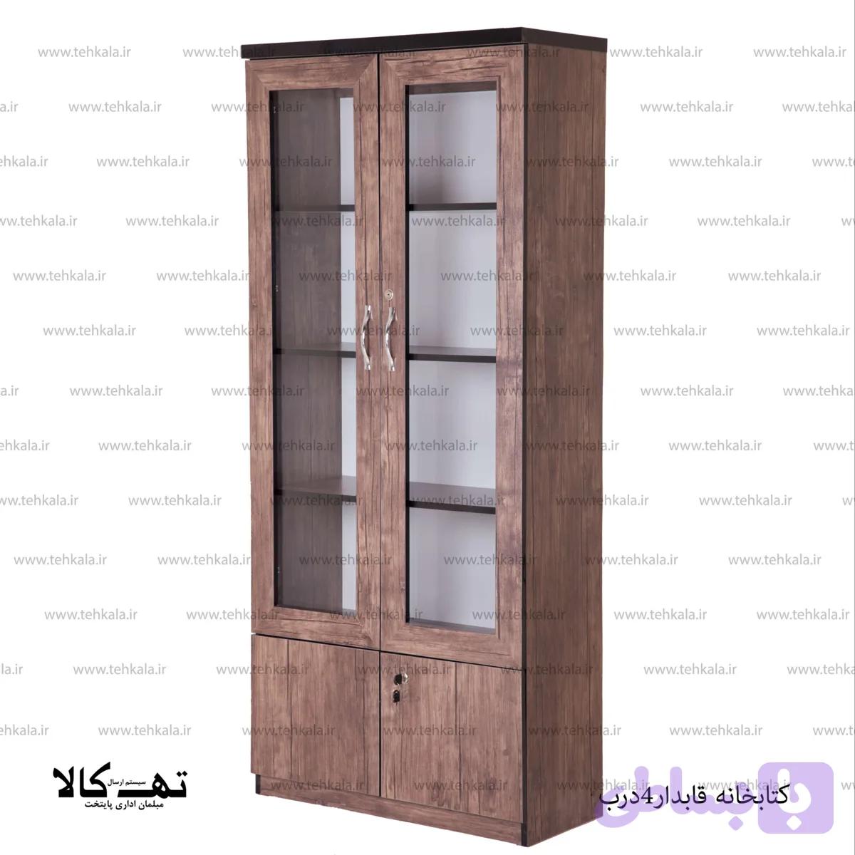 کتابخانه قابدار 4 در — تصویر 1