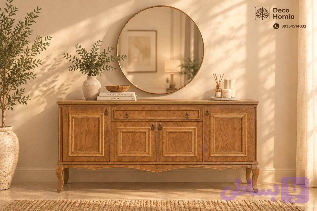 آینه و کنسول مدل کلاسیک (کد IH9HI)