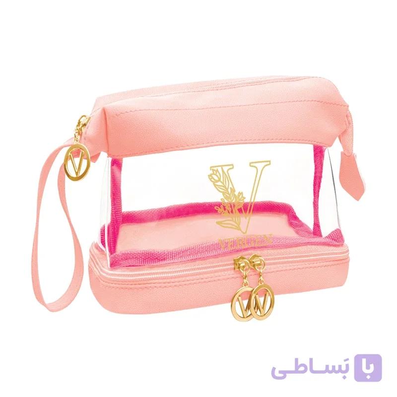 کیف آرایشی 2 طبقه ورژن