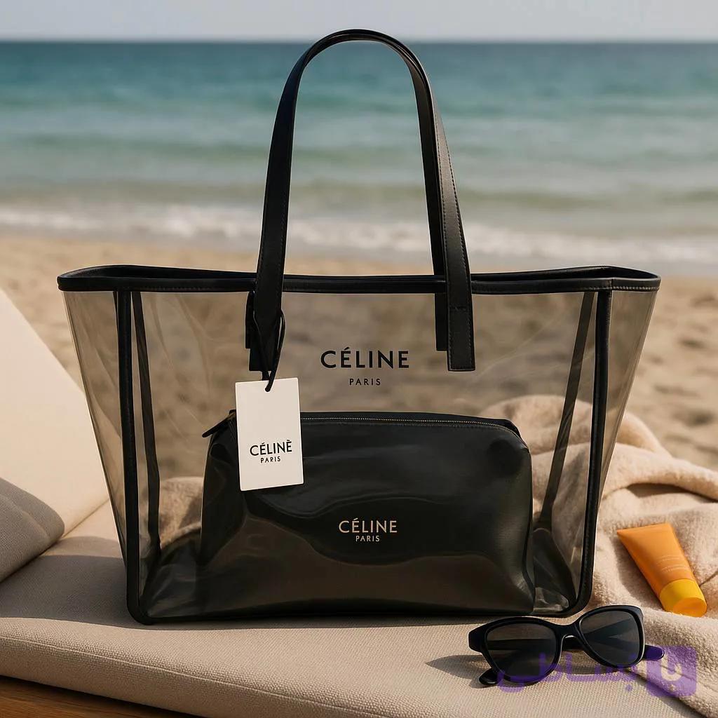 کیف شفاف طلقی سلین ( CELINE Paris )