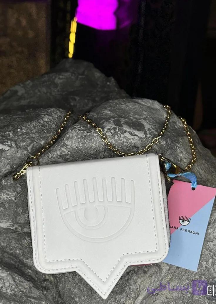 کیف دوشی کوچک کیارا سفید – Chiara Ferragni