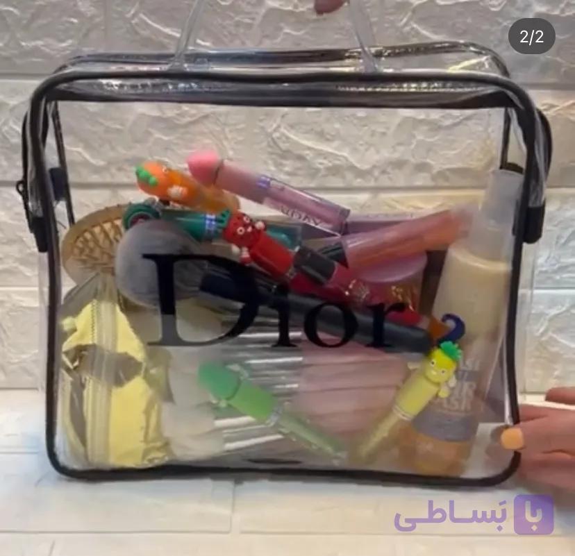 کیف آرایشی سایز بزرگ دیور طلقی