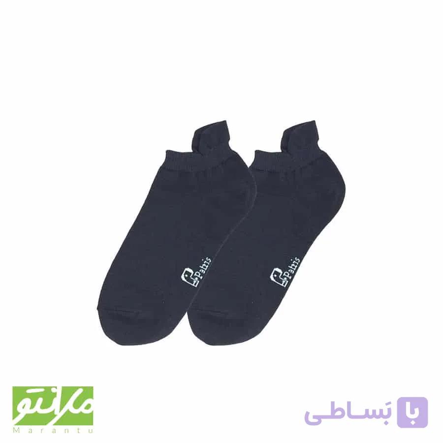 جوراب مچی ساده رنگ نوک مدادی — تصویر 1