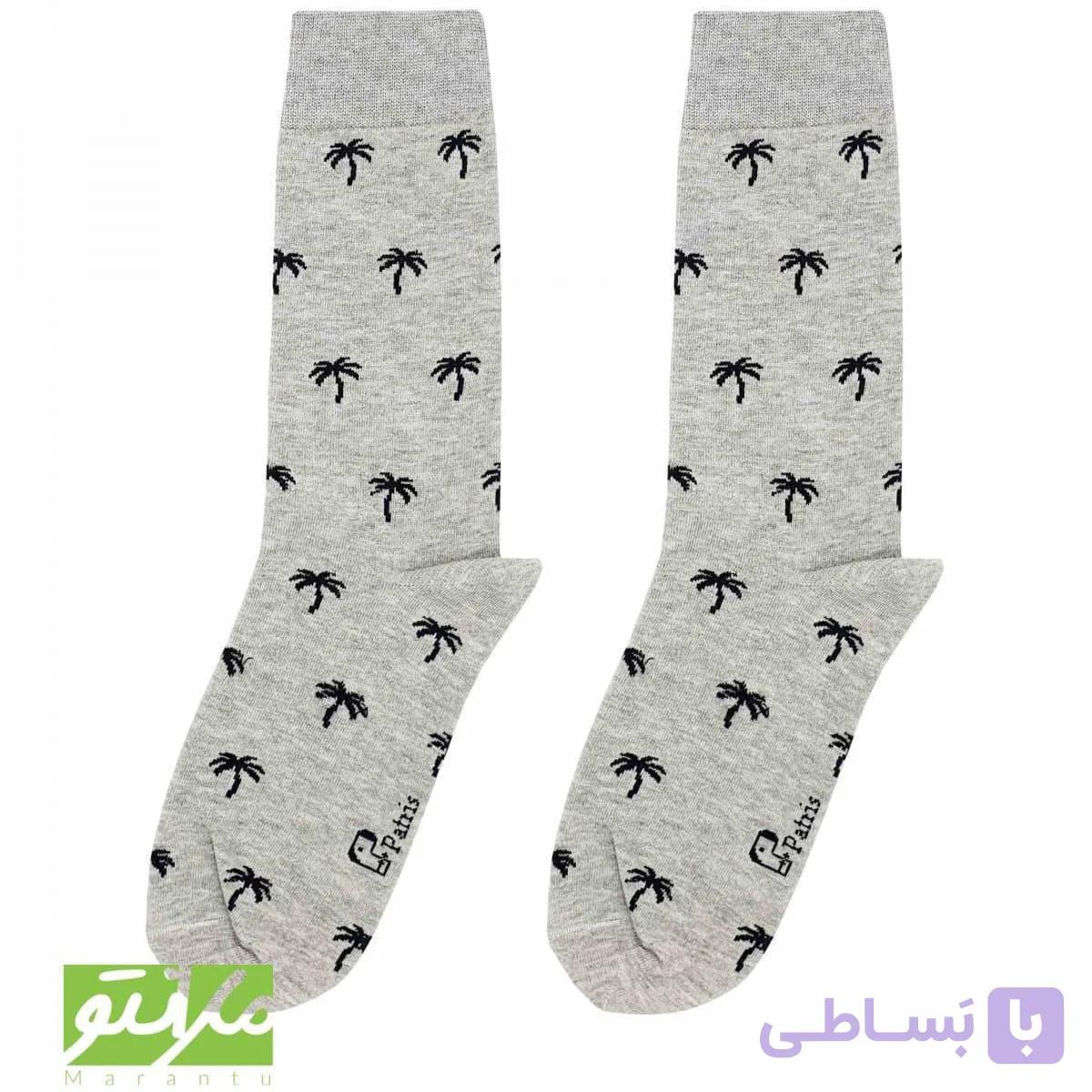 جوراب مردانه طرح نخل