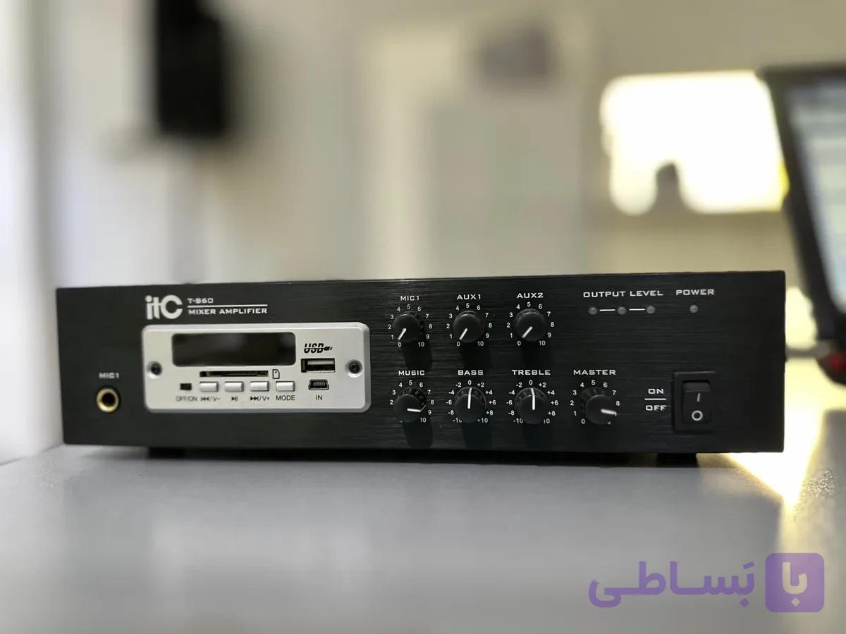 ITC – T-B60, Mini Digital Bluetooth Amplifier with MP3 60W — تصویر 1