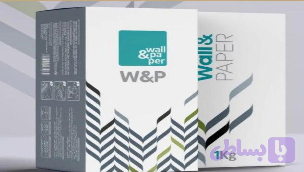 چسب کاغذ دیواری w&p