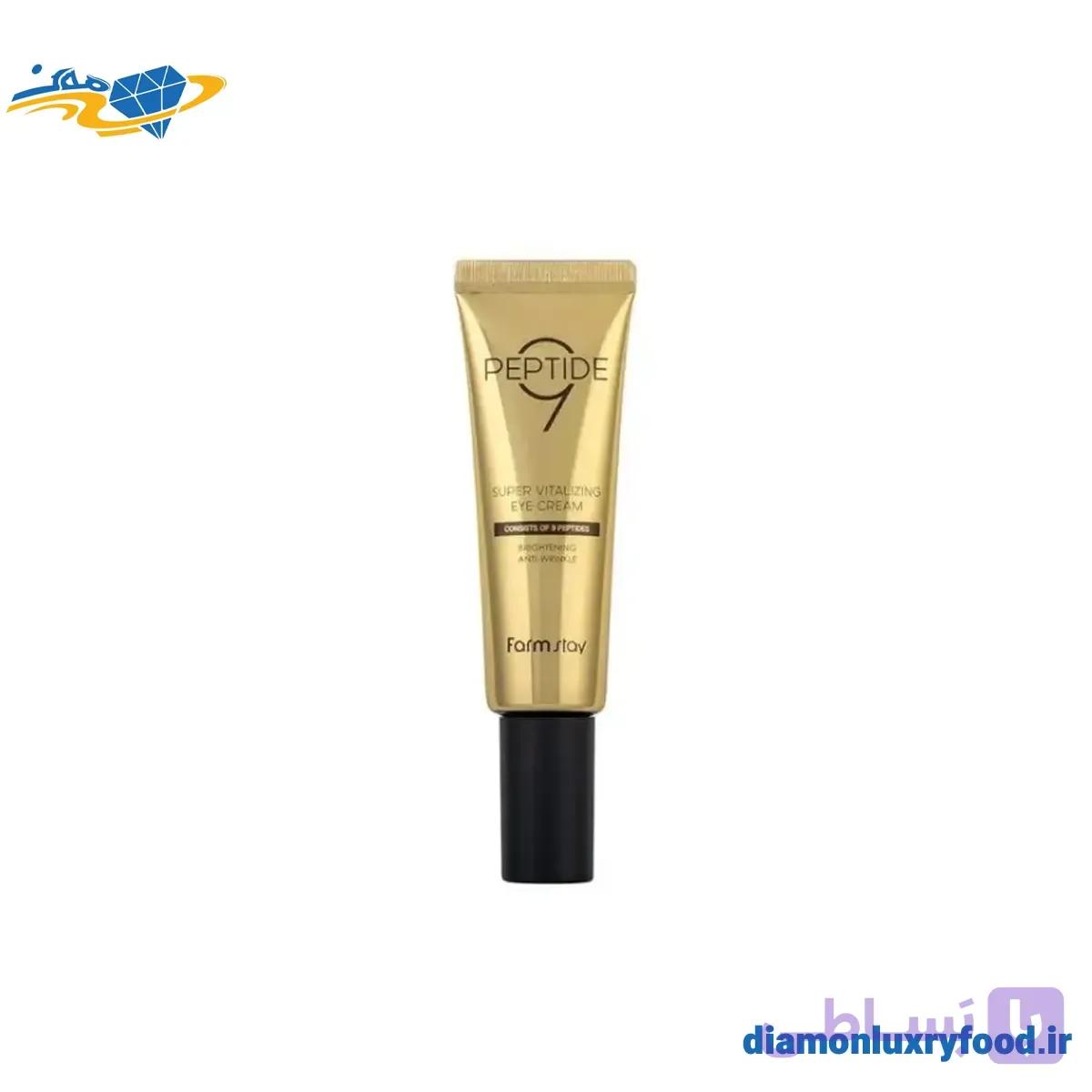 کرم دور چشم احیاکننده پپتید 9 فارم استی|FarmStay Peptide 9 Revitalizing Eye Cream — تصویر 1