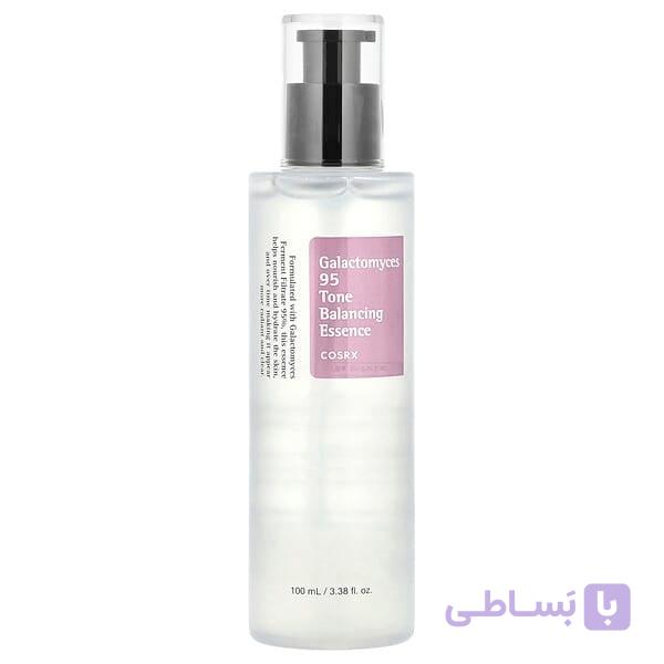 اسنس روشن‌کننده و متعادل‌کننده رنگ پوست کاز آر اکس مدل | CosRx Galactomyces 95 Tone Balancing Essence