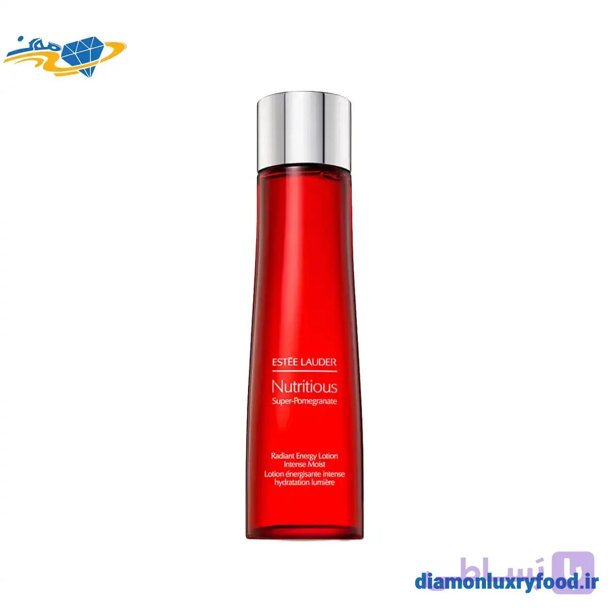 لوسیون آبرسان انار استی لادر|Estee Lauder Nutritious Super‑Pomegranate Radiant Energy Lotion Intense Moisture