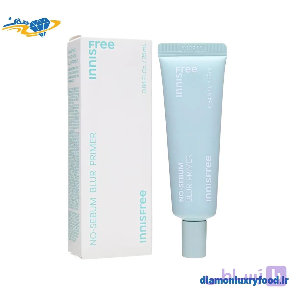 پرایمر مات کننده و کوچک کننده منافذ اینیسفری|INNISFREE No‑Sebum Blur Primer — تصویر 1