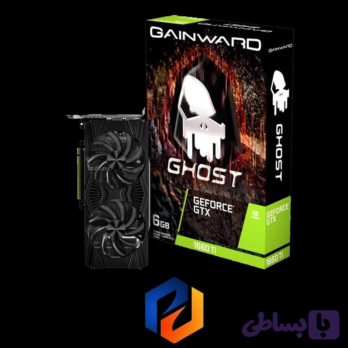 کارت گرافیک Gainward GTX 1660 TI Ghost (استوک)