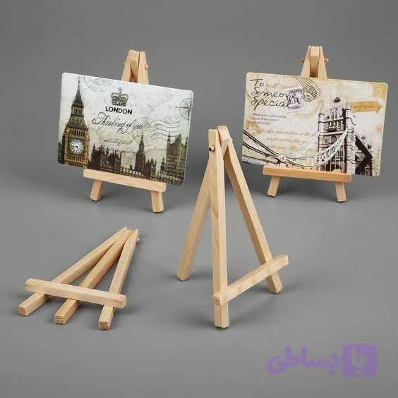 پایه شاسی مینیاتوری چوبی