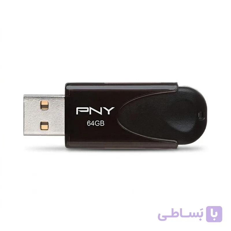 فلش مموری پی ان وای مدل ATTACHE4 ظرفیت 64 گیگابایت — تصویر 1
