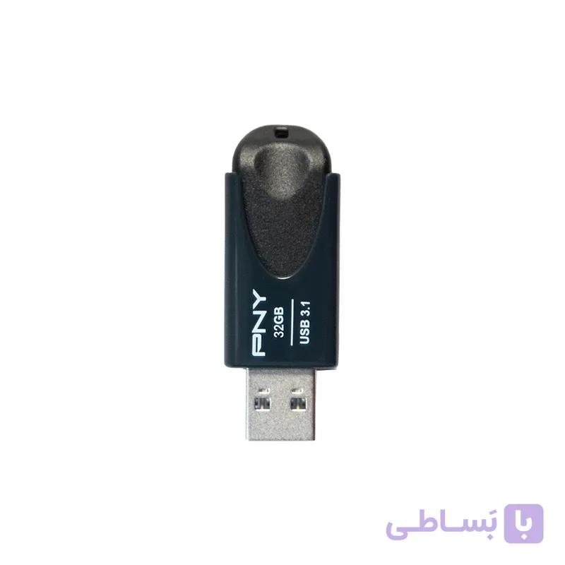 فلش مموری پی ان وای مدل ATTACHE 4 ظرفیت 32 گیگابایت با رابط USB 3.1 — تصویر 1