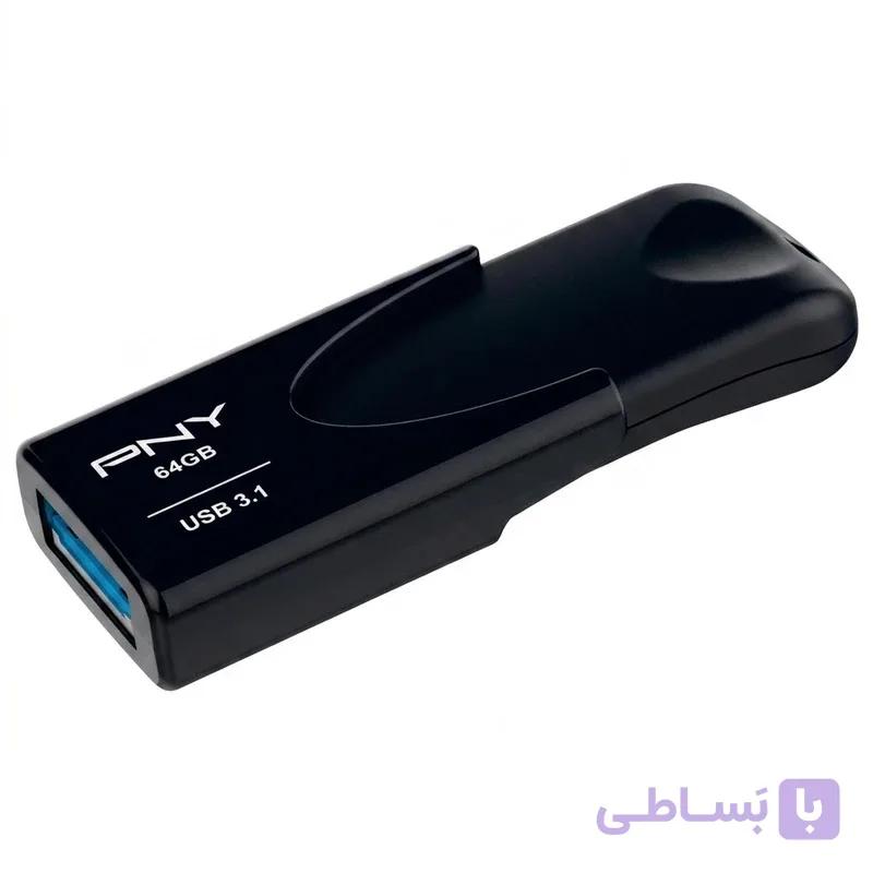 فلش مموری پی ان وای مدل ATTACHE 4 ظرفیت 16 گیگابایت با رابط USB 3.1 — تصویر 1