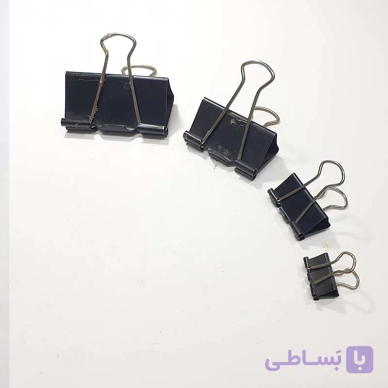 گیره کاغذ دیاموند DIAMOND در سایزهای 13mm تا 51mm – بسته 12 عددی