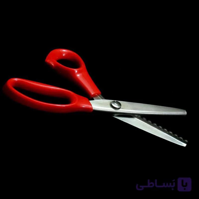قیچی دالبر با دو طرح برش مثلثی (هفت و هشتی) و هلالی