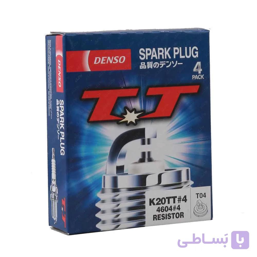 شمع دوسر سوزنی پایه کوتاه نیکل دنسو K20TT — تصویر 1