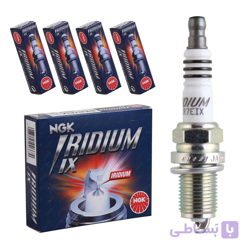 شمع سوزنی پایه کوتاه ایریدیم ان جی کی BKR7EIX-2667 — تصویر 1