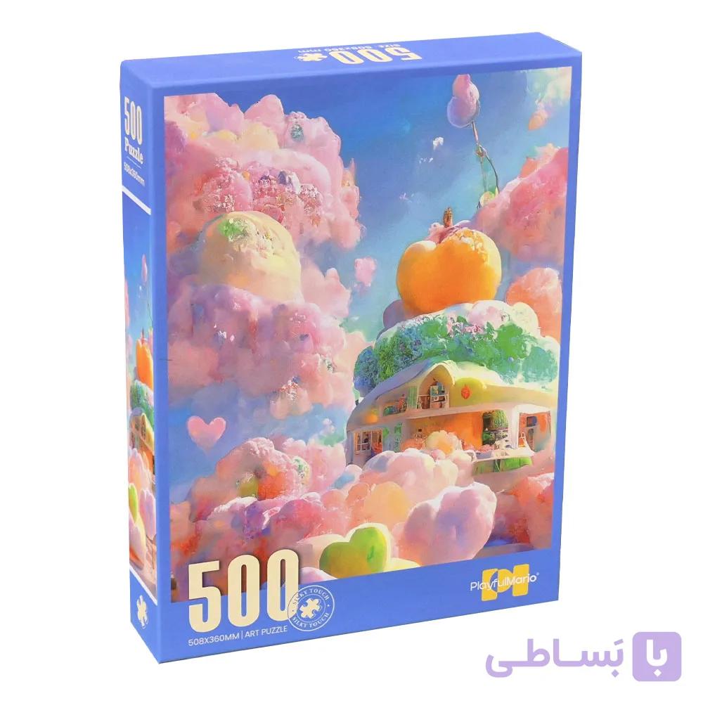 پازل 500 قطعه طرح خانه فانتزی مدل Playful Mario کد 88817 — تصویر 1