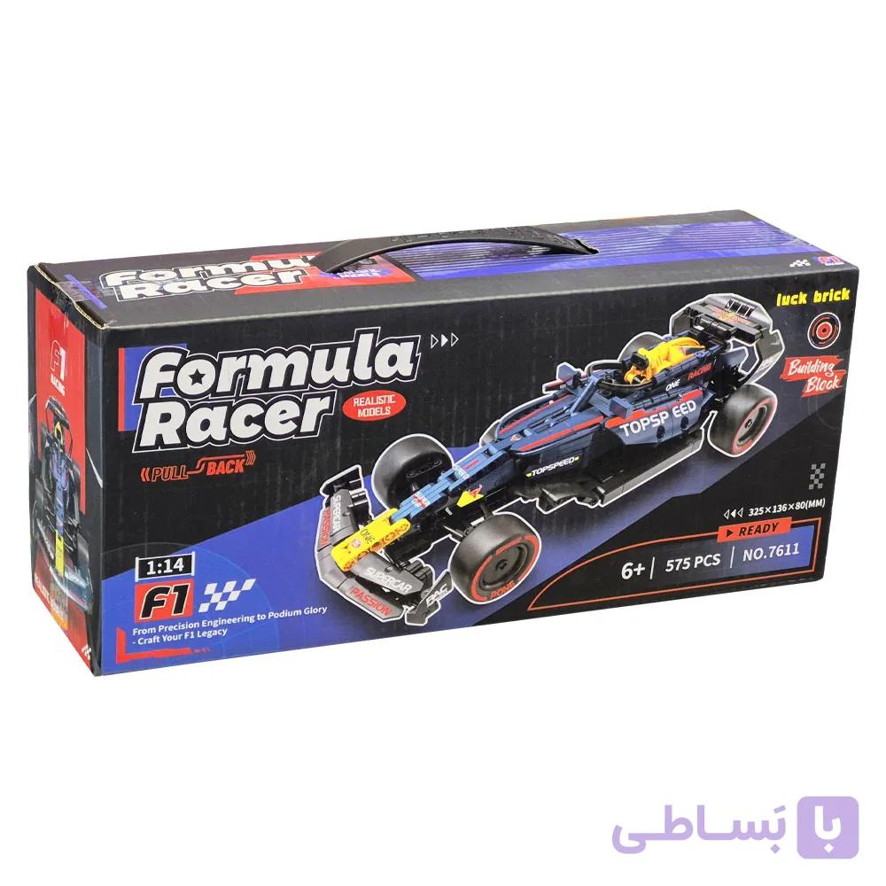 لگو ماشین فرمول وان مدل Formula Racer کد 7611 تعداد 575 قطعه — تصویر 1