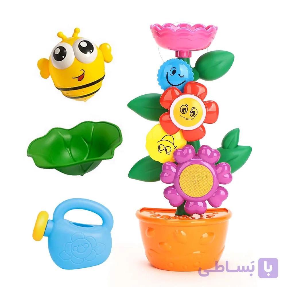 اسباب بازی حمام گلدان و گل برند BathFun کد 9909T، اسباب بازی حمام و آب بازی — تصویر 1