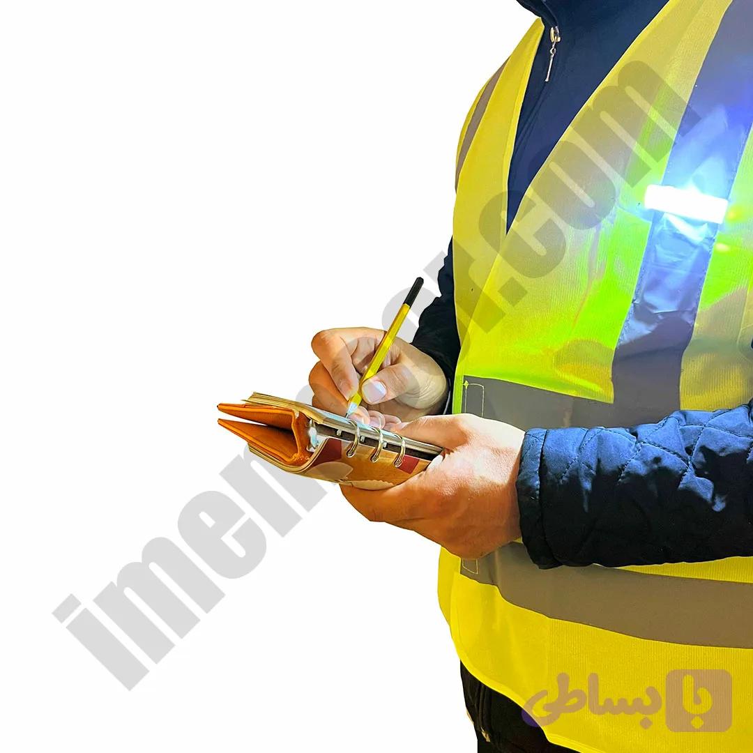 جلیقه چراغدار شبرنگی