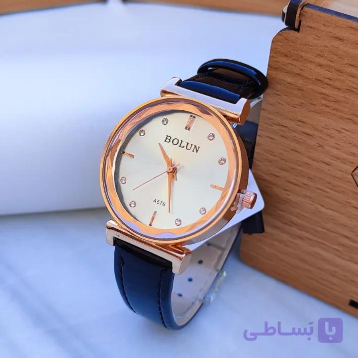 ساعت دخترانه بالون بند پارچه ای