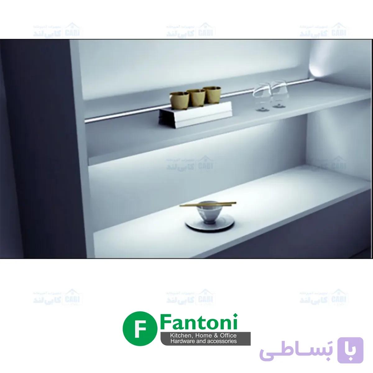 چراغ LED سری ۷ دو طرفه جهت طبقه داخل کابینت عرض 1200mm فانتونی N074 — تصویر 1