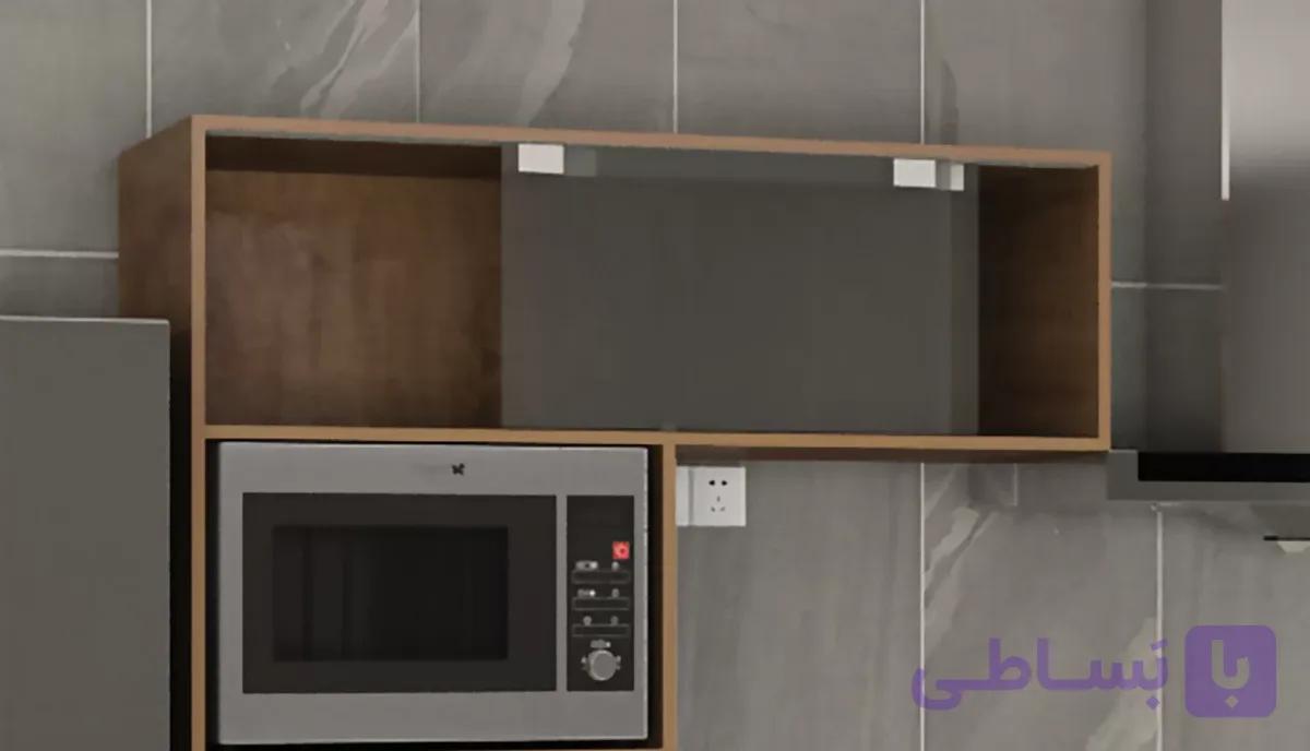مکانیزم هوایی درب ریلی شیشه ای 2400mm توکار فریم لس با آرامبند عرض هر درب حداکثر 1200mm فانتونی C722 — تصویر 1