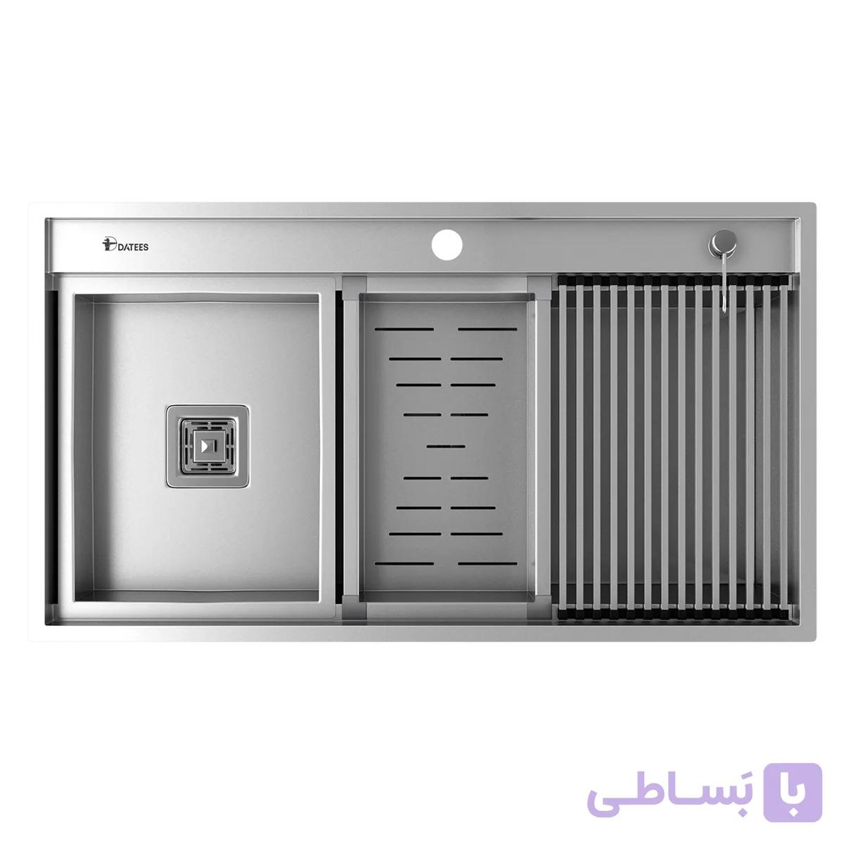 سینک استیل داتیس مدل Corian-702 — تصویر 1