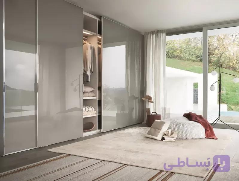 مکانیزم درب ریلی این لاین خطی برقی کمدی چهار درب مدل سینکرونایز متقارن فانتونی K082 – K083 — تصویر 1