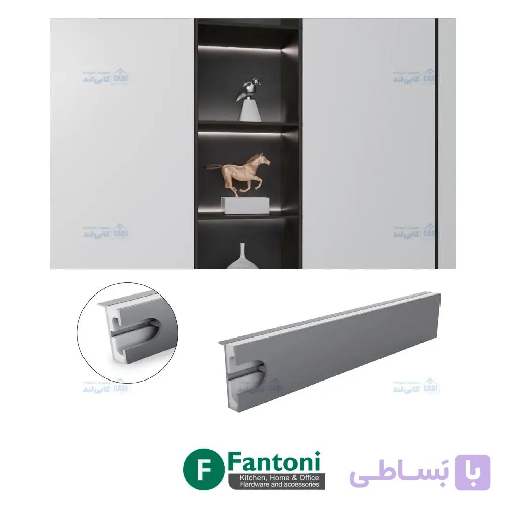 چراغ LED انتهای شلف چوبی با نور دو طرفه فانتونی N663 تا N665 — تصویر 1