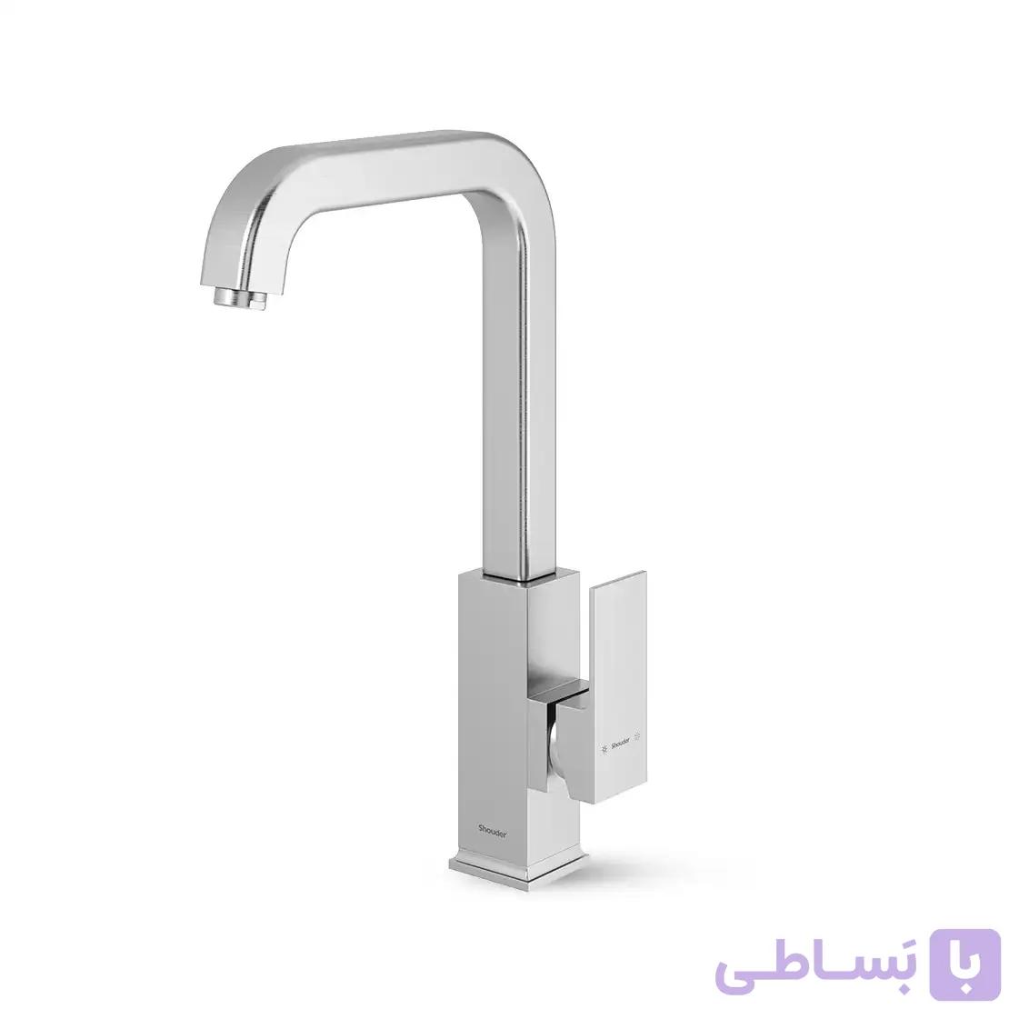 شیر آشپزخانه شودر مدل اروپا کروم — تصویر 1