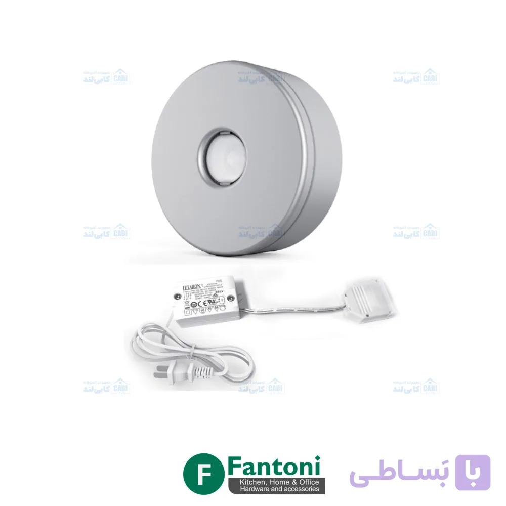 چراغ LED گرد نقطه ای سه تایی همراه با ترانس به قطر 40mm فانتونی N677 — تصویر 1
