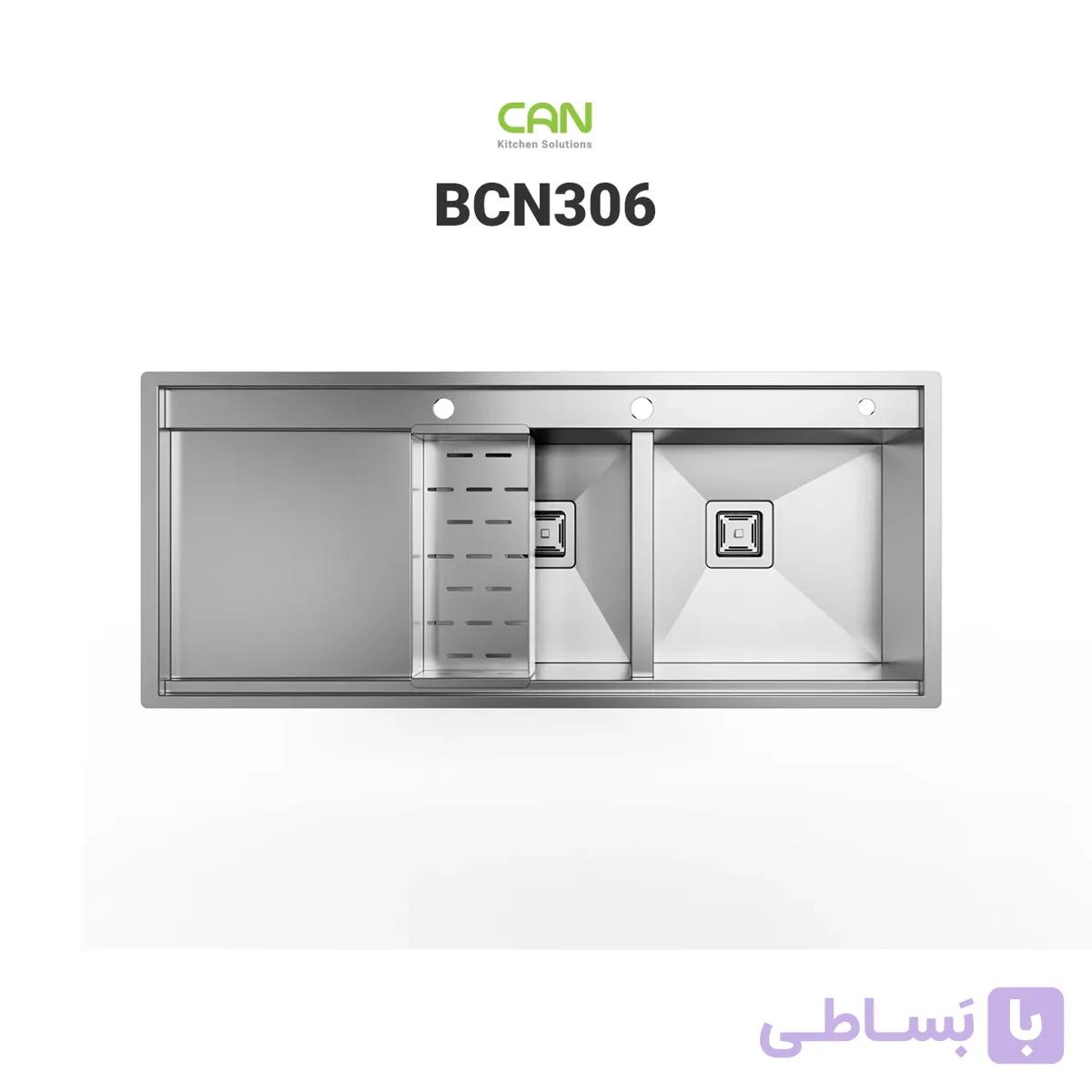 سینک BCN306 کن باکسی توکار — تصویر 1