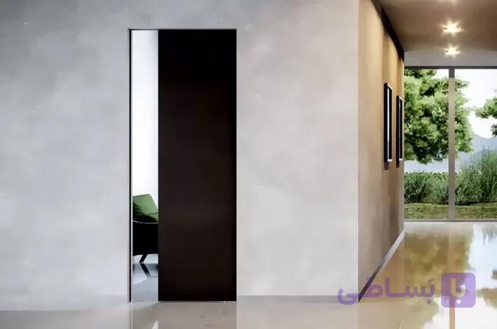 مکانیزم روف هنگ 2400mm تک درب چوبی ساختمانی با عرض درب حداکثر 1200mm فانتونی K107 — تصویر 1
