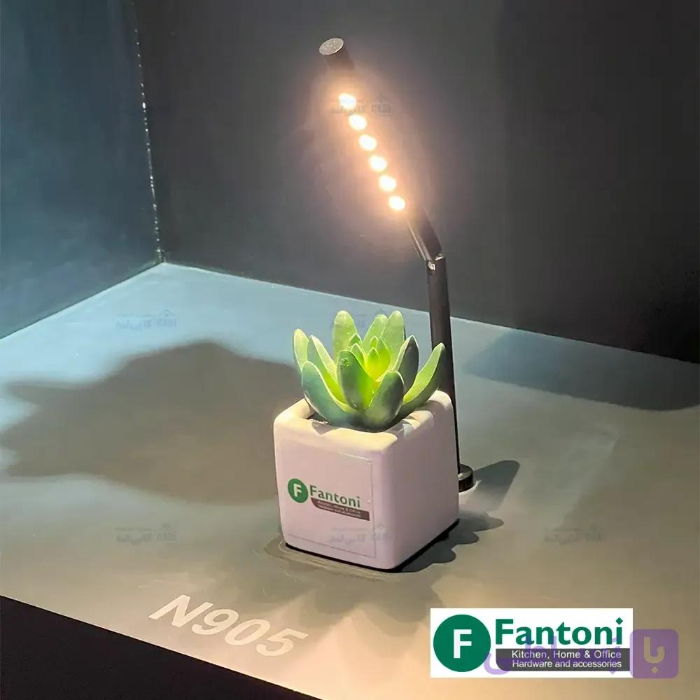 چراغ LED پایه دار مشکی بلک پال فانتونی N905 — تصویر 1