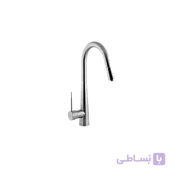 شیر آشپزخانه شودر مدل یونیک کروم