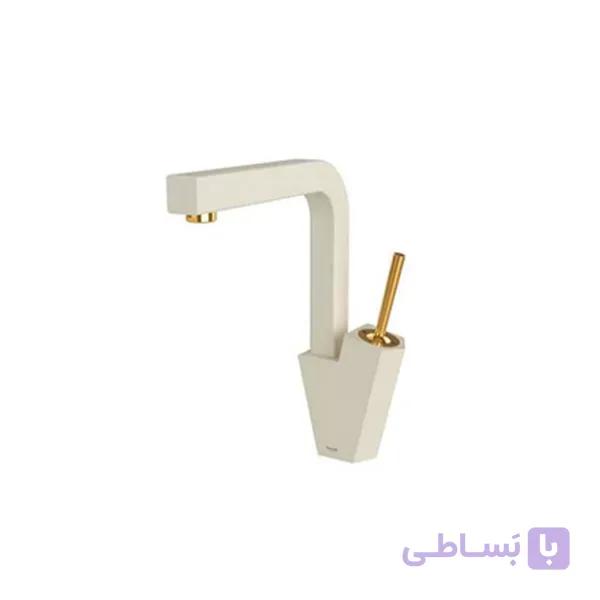 شیر آشپزخانه شودر مدل تیفانی شیری طلا — تصویر 1