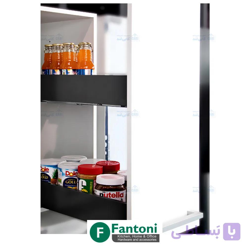 سوپر لردر 110mm زیر صفحه دبل باکس اسلیم دو طبقه عرض آزاد فانتونی F441 تا F445 — تصویر 1