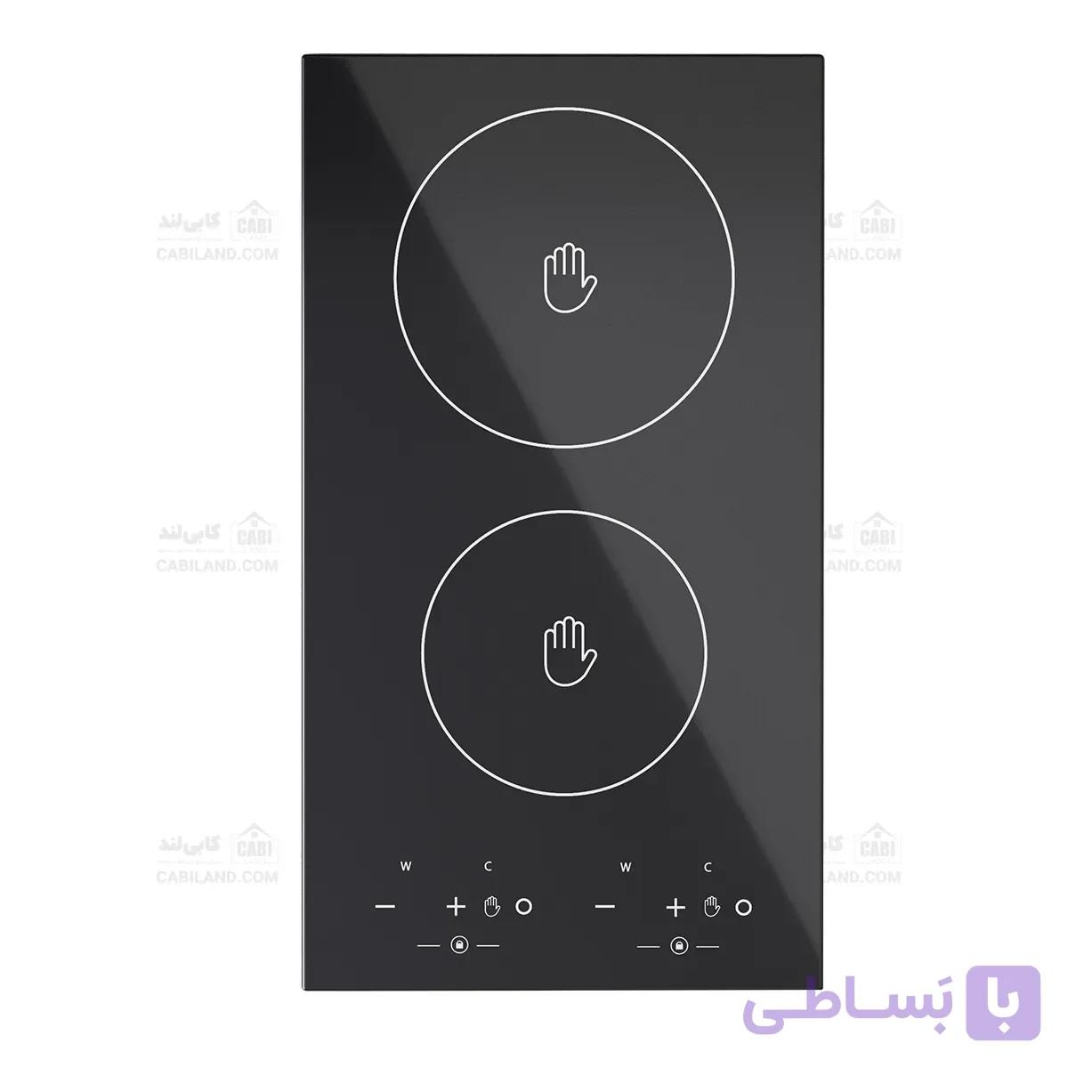 اجاق گاز برقی دو شعله کن مدل 2204 — تصویر 1