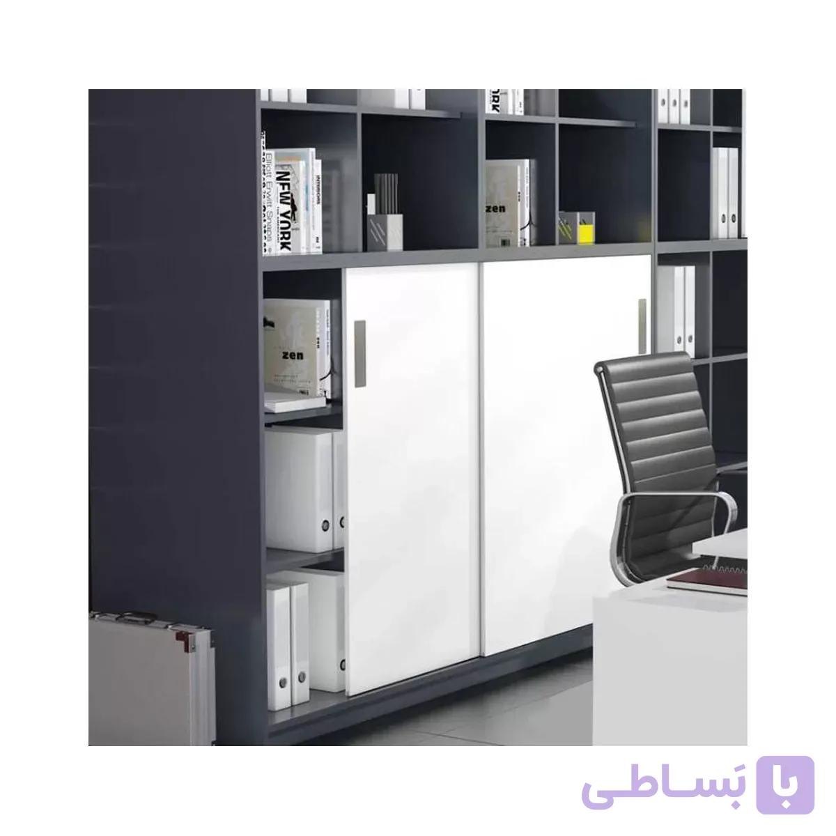 مکانیزم ریلی تاپ لاین EM2 اکو 2000mm دو درب چوبی توکار حداکثر عرض هر درب 1000mm فانتونی K022 — تصویر 1